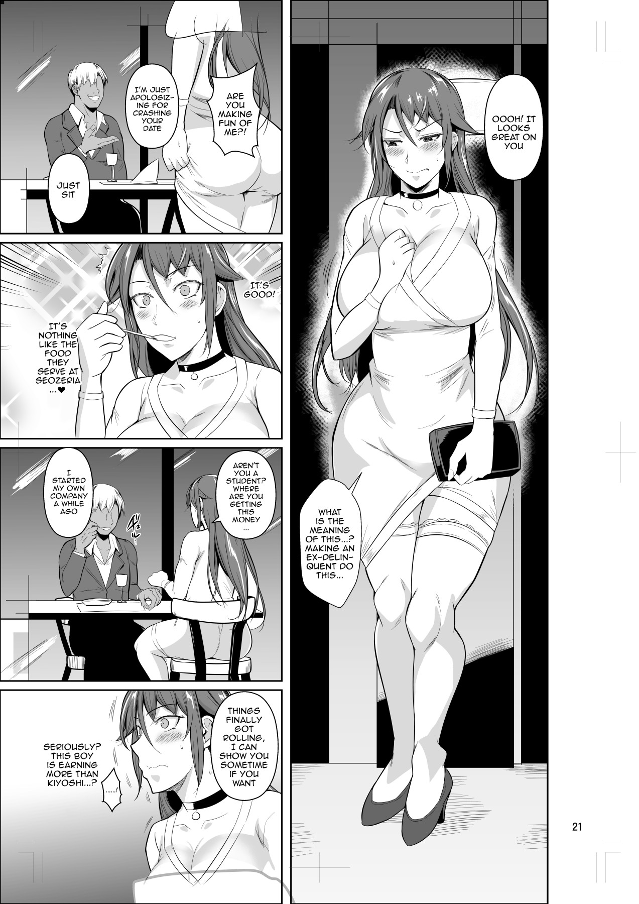 Hentai Manga Comic-Wife's Holes 3: The Fall of a Young Ex-Yankee Wife II-Read-22